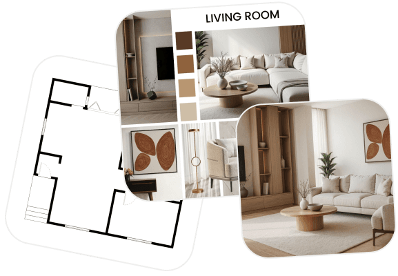 Search placeholder - room designs